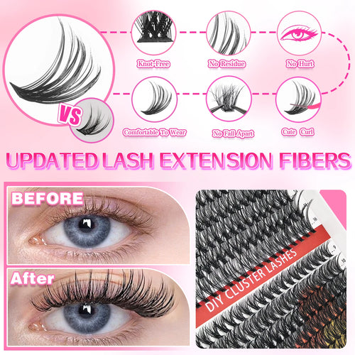 DIY Lash Clusters & Kit