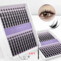 LAKANAKU 168 Piece Cat Eye Lash Cluster