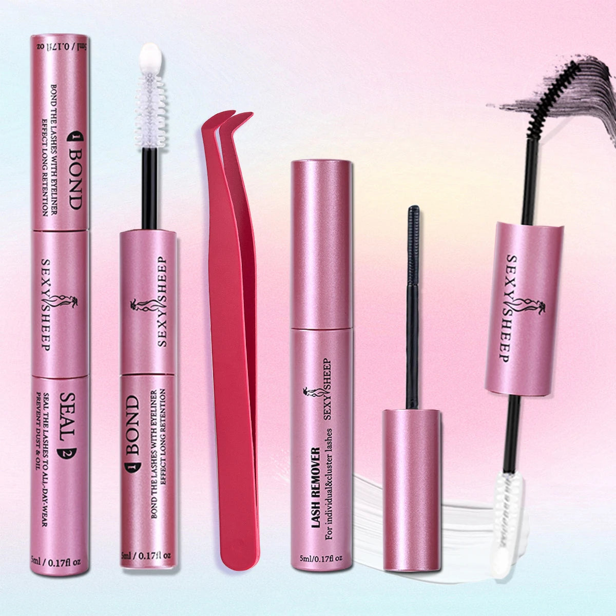2 in 1 Lash Cluster Bond and Seal/ extreme hold Waterproof Glue for Eyelash Clusters