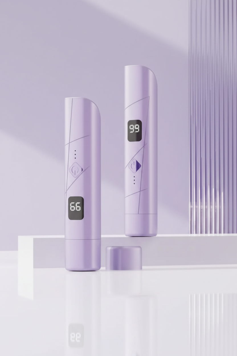 Two in one women's electric shaver - suitable for eyebrows, face, legs, and armpits, portable wet and dry hair remover
