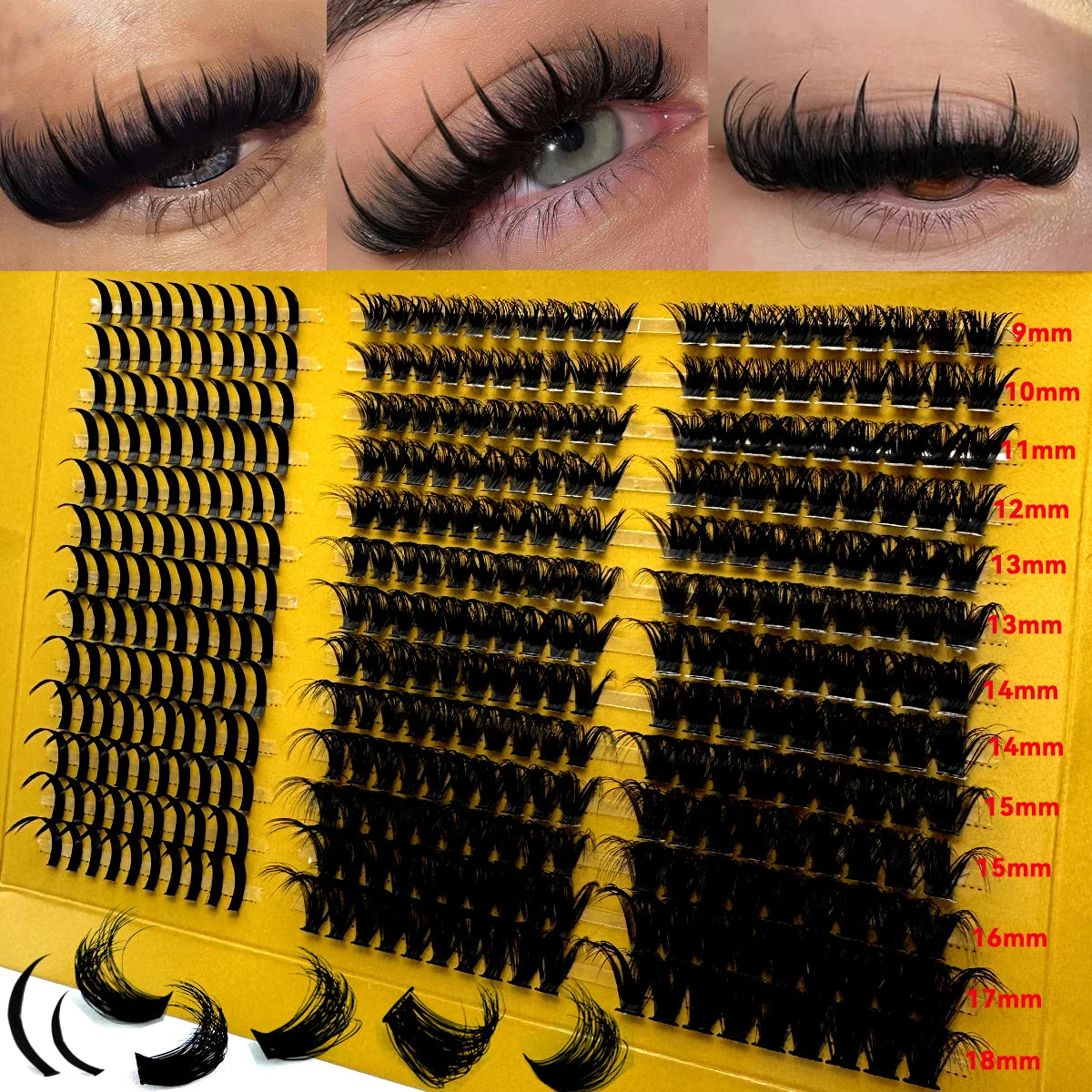 Lash Clusters/W Spikes